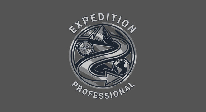 Expedition professional logo design template.