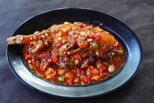 bebek pedas, indonesian cuisine, spicy duck, traditional food, local dish, bebek, sambal, indonesia, culinary, food, duck, spicy, sauce, chili, savory, authentic, traditional, asian, gourmet, homemade