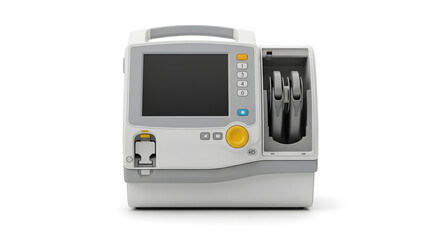 Fototapeta premium Portable Medical Device for Emergency Resuscitation and Cardiac Monitoring