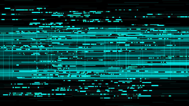 Neon green glitch background vector featuring broken scanlines, pixel sparks, and vivid digital interference on black, made for cyber security visuals, streaming covers, technology banners, and gaming