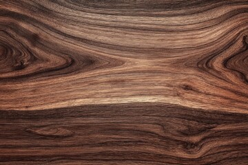 Naklejka premium Rich Walnut Wood Grain Texture Close-Up.