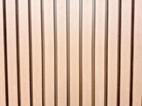 Modern Vertical Wooden Slat Wall Texture Background