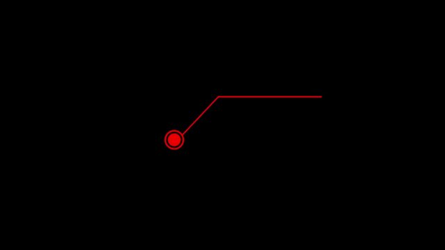 Minimal HUD Callout Frame Lines Animation on Black Background &ndash; Simple UI Text Callouts 4K Motion Graphics.