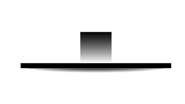 
Free Body Diagram of a Block on a Surface Animation