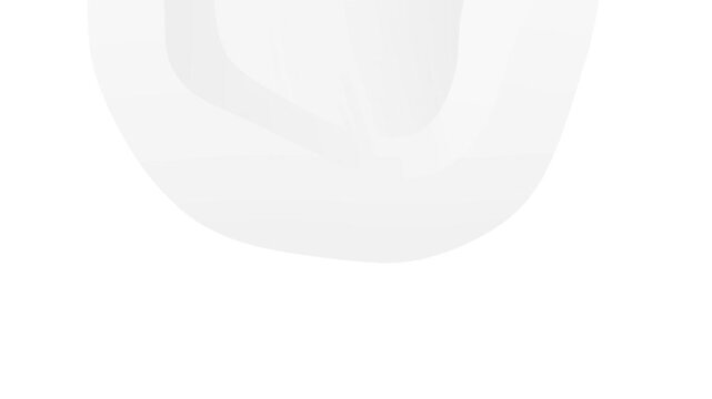 White fluid motion flows across a surface with dynamic energy and smooth texture