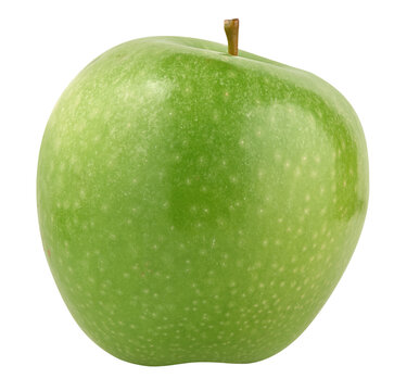 Fresh green apple isolated