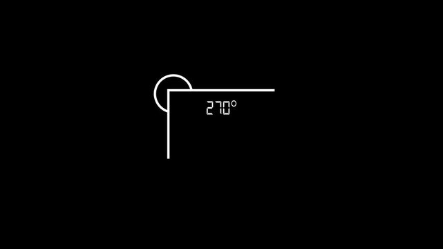 Minimal 270&deg; Degree Right Angle Geometry video