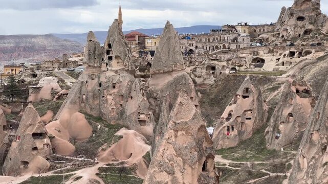 Cappadocia turkey landscape rock formation