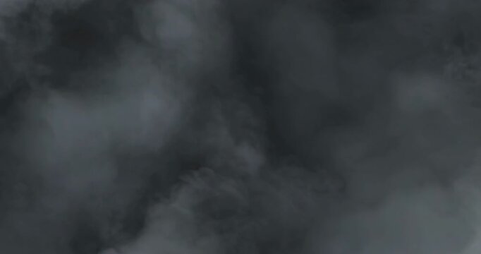 Smoke on black background. Premium cinematic fog and smoke VFX element featuring smooth, continuous motion and carefully balanced density that creates a believable and engaging atmospheric effect.