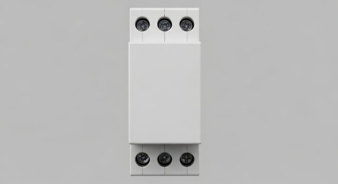 Circuit Protection Surge Suppressor Component Electrical System Safety Device for Voltage Spikes. Power Surge Protection Device Against Overvoltage Events Protect Home Office Equipments