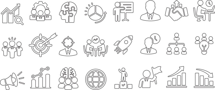 Collection of ancient egyptian hieroglyphs and symbolic representations