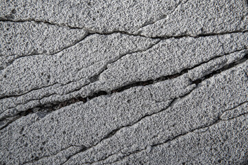 Fototapeta premium An old cracked wall. Textured background
