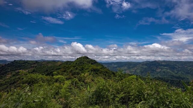 Tazing Dong (also known as Bijoy) is officially recognized as the highest peak in Bangladesh, located in Ruma Upazila, Bandarban, within the Saichol Mountain range. It boasts an elevation .