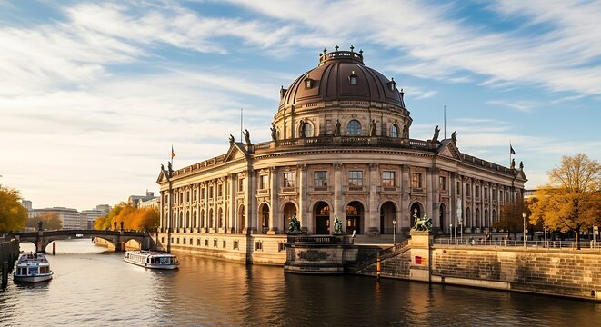 Museum Island Berlin - A Majestic Architectural Marvel.