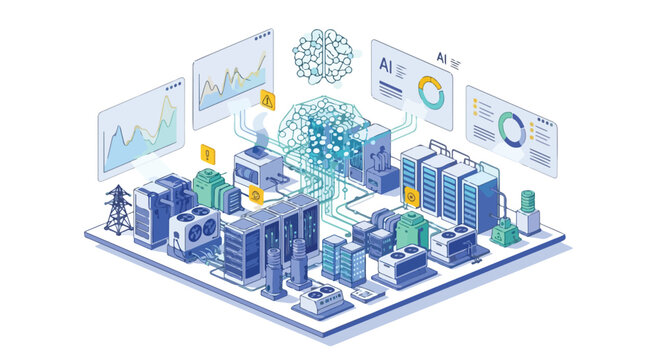 AI-powered Smart Factory and Data Center Infrastructure