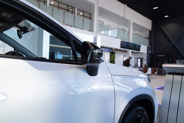 Fototapeta premium Car dealership. Sale of new cars.