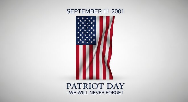 Patriot day remembrance honoring the 20th anniversary of september 11th 2001