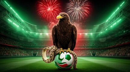 mexico, copa del mundo, estadio, futbol, mundial, ave, aguilas, pico, animal, azores, depredador, fauna, naturaleza, presa, ave de presa, emplumar, café, inhospitalario, cetrería, cazador, águila real