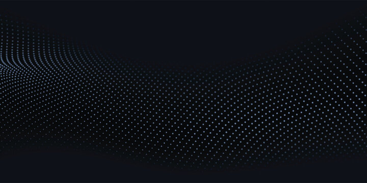 High Quality Vector Halftone Dot Pattern with Blue Black Light Explosion, Ideal for Marketing Banners and Product Backgrounds eps10