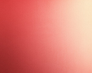 Fototapeta premium Poppy red, fruit punch, emboldened, sweet salmon, burnt coral, peach, champagne, lemon icing, vanilla yellow, desert sand, alesan. Elegant background with soft gradient and light on the right