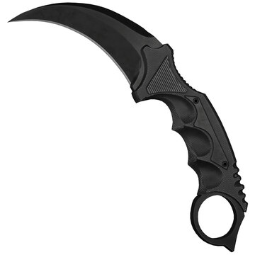 Karambit Curved Knife Tactical Claw Blade Traditional Martial Arts Weapon