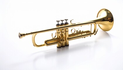 Obraz premium Trumpet Golden Brass Instrument