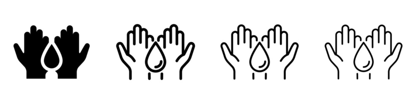 Hand Washing Icons
