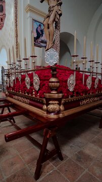 Holy Week in Popay&aacute;n, Colombia &ndash; 18th Century Religious Floats (Pasos) in Historic Churches Carried by &ldquo;Cargueros&rdquo; During Traditional Easter Processions
