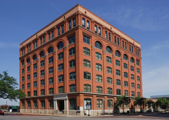 close up on old brick wall building