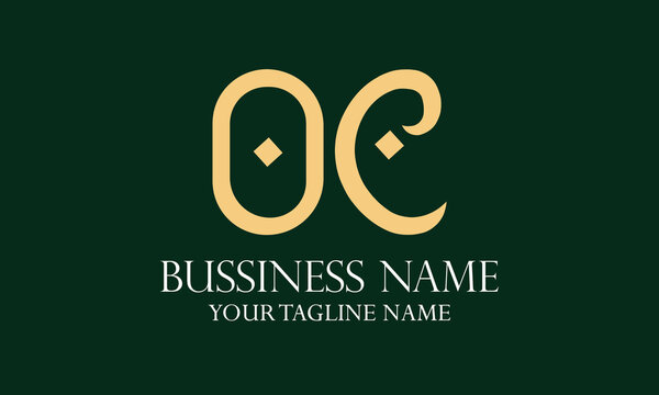 OC o oc initial logo | initial based abstract modern minimal creative logo, vector template image. luxury logotype logo, real estate homie logo. typography logo. initials logo