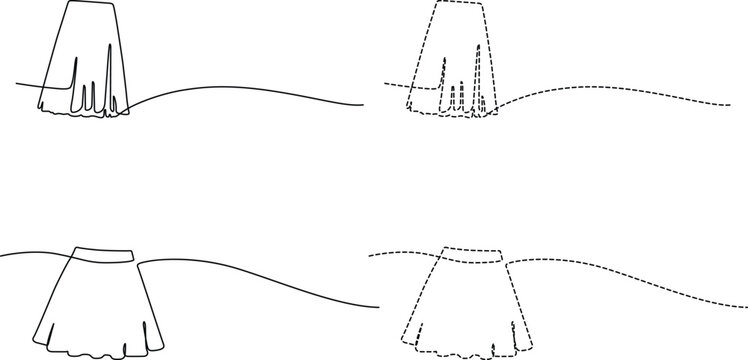Illustrations of different types of architectural roof designs and drainage systems Vector
