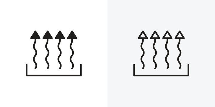 Heat vectors icons pack for apps and Ui Ux desigs