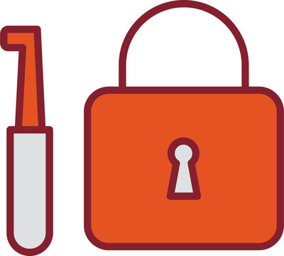 Lockpick Vector Icon
