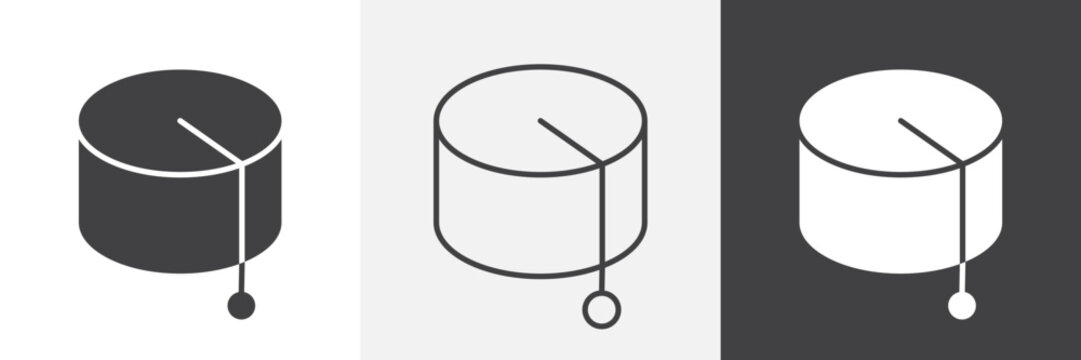 Fez hat icon element for design projects and web designs