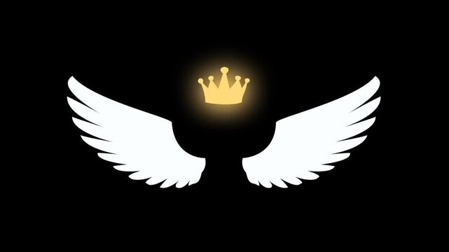 angel wings vector