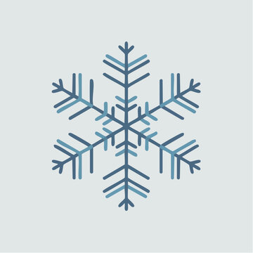 Flocon de Neige G&eacute;om&eacute;trique
