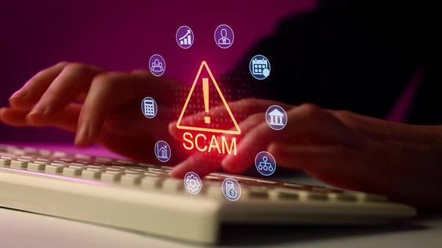 Cyber safety tips to avoid online scams and protect personal information during internet use at home.