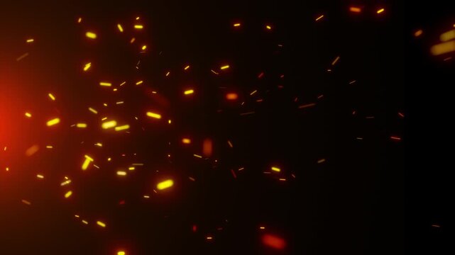 cinematic fire celebration trailer background animation