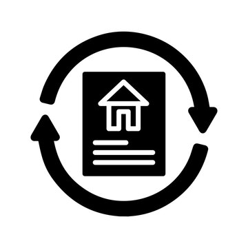 Lease Renewal Vector Icon