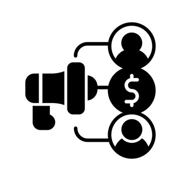 Affiliate Marketing Vector Icon