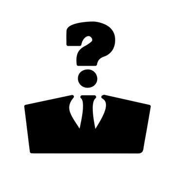 Mystery Person Vector Icon