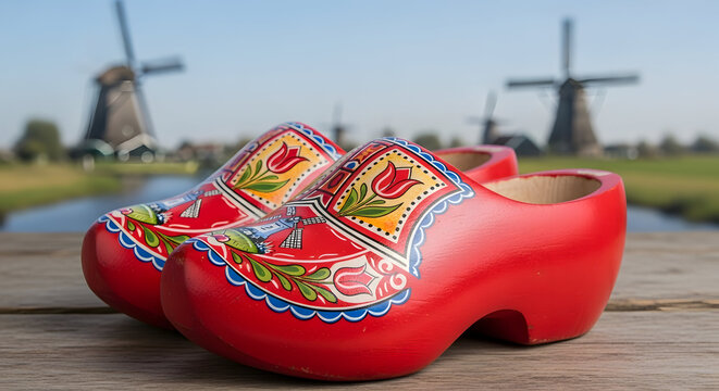 dutch wooden clogs