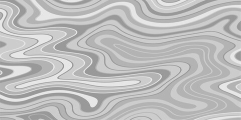 Abstract Black and White Topographic Contour Lines Vector Illustration Digital Landscapes and Geographic Elevation Patterns © Deep Earth 