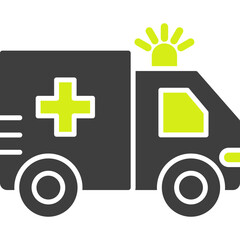 Ambulance Vector Icon © JM Graphics