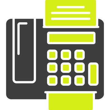 fax Machine Vector Icon