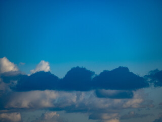Naklejka premium Schöner Wolkenhimmel