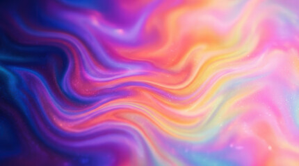 Obraz premium Abstract Colorful Fluid Art Photo With Vibrant Swirling Patterns