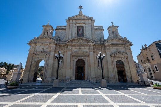 St. Paul's Collegiate and Proto-Parish facade - Rabat, Malta