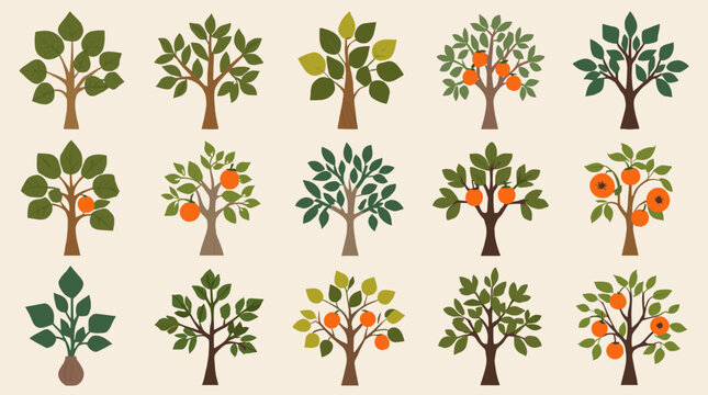 A calming and simple illustration of a potted plant. Perfect for backgrounds, wellness themes, or adding a touch of nature to designs. Creates a seren