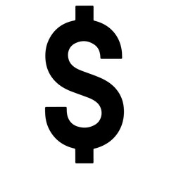 Naklejka premium dollar currency money flat icon design